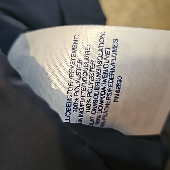 Lands' End Black Women's Puffer Jacket - Picture 11 of 11